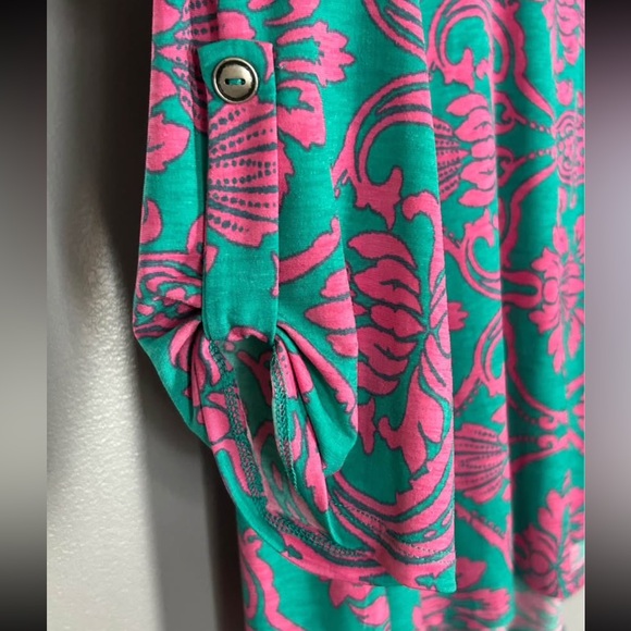 (2) Dear Scarlett Printed Tops Women’s Large - Picture 5 of 7